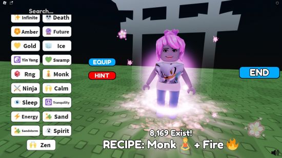 Como fazer receitas Aura Craft no jogo Roblox