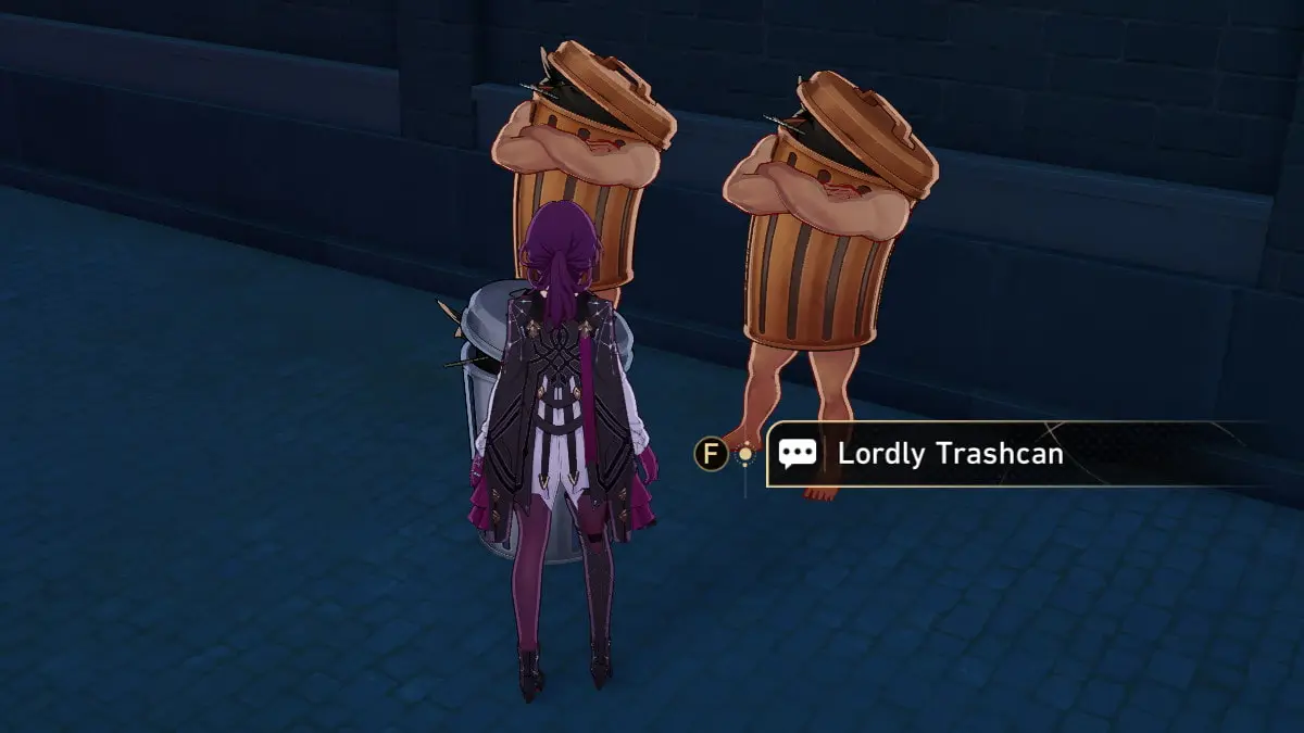 Lordly Trashcan # 1 localização em Dreamflux Reef em Honkai Star Rail.