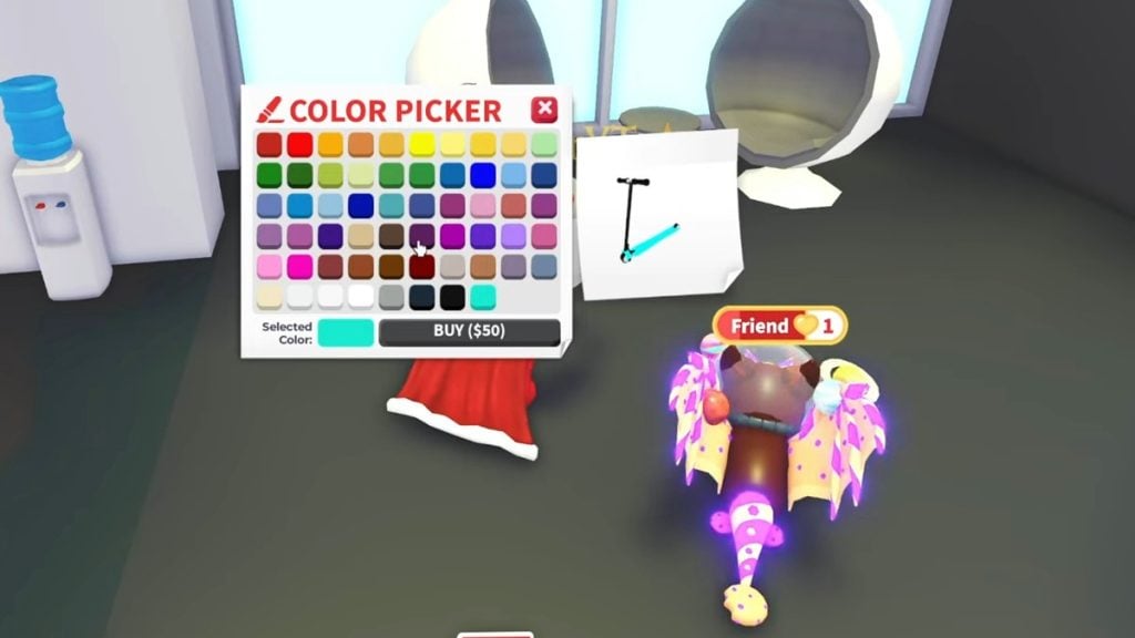 Recoloração do veículo Roblox Adote-me