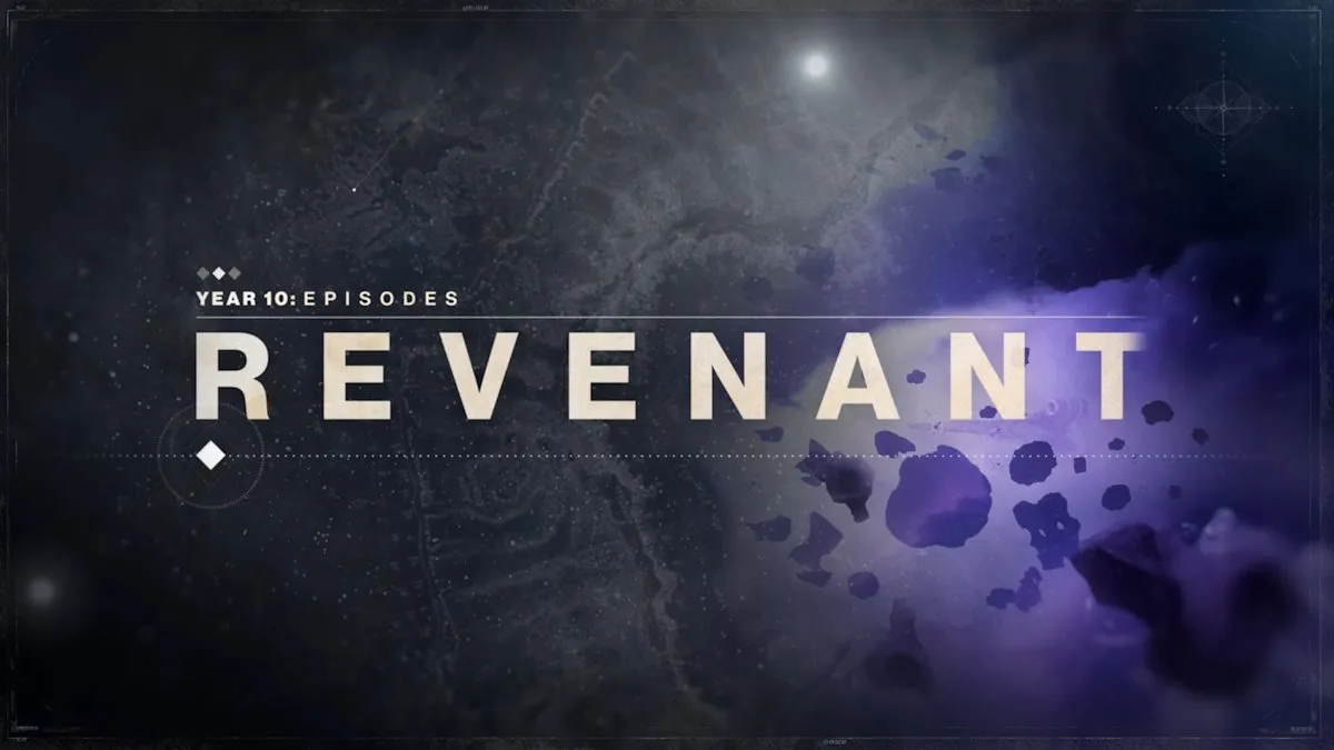 Splash para o episódio Revenant em Destiny 2.