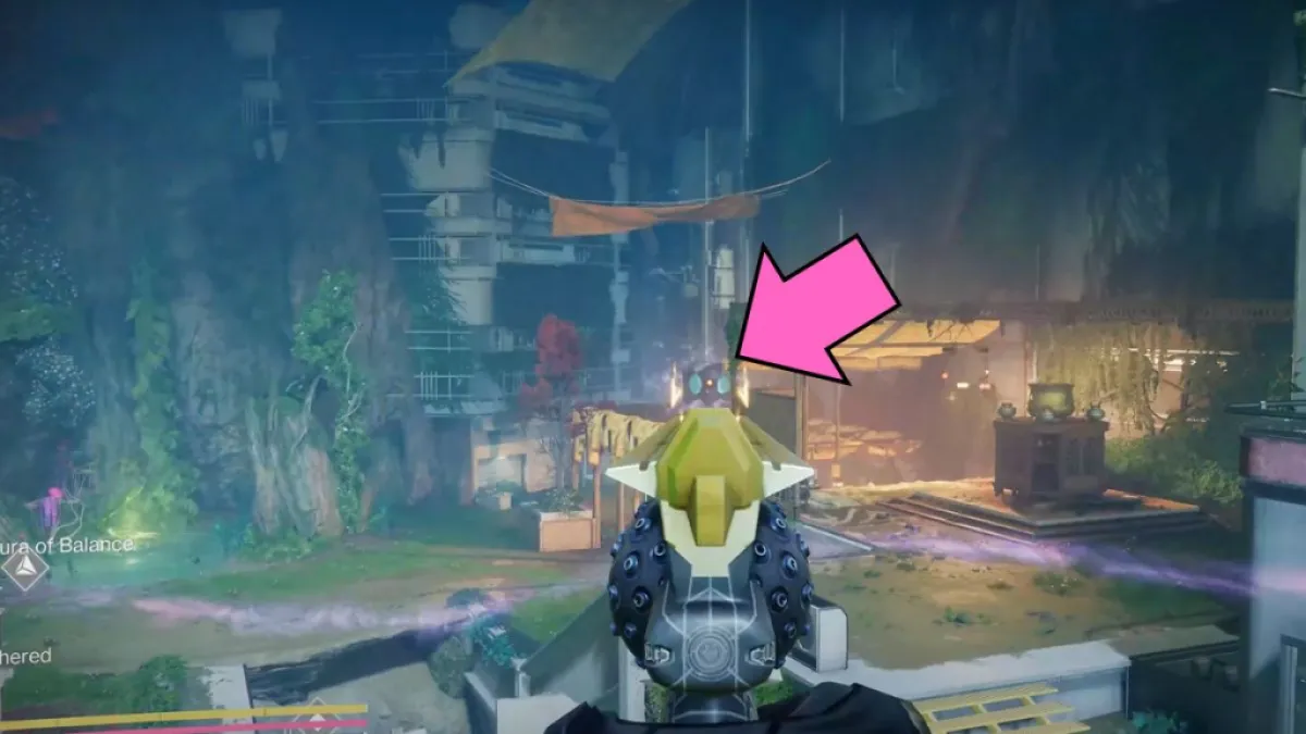 Localização da geometria paracausal da luz em Destiny 2 The Forgotten Deep