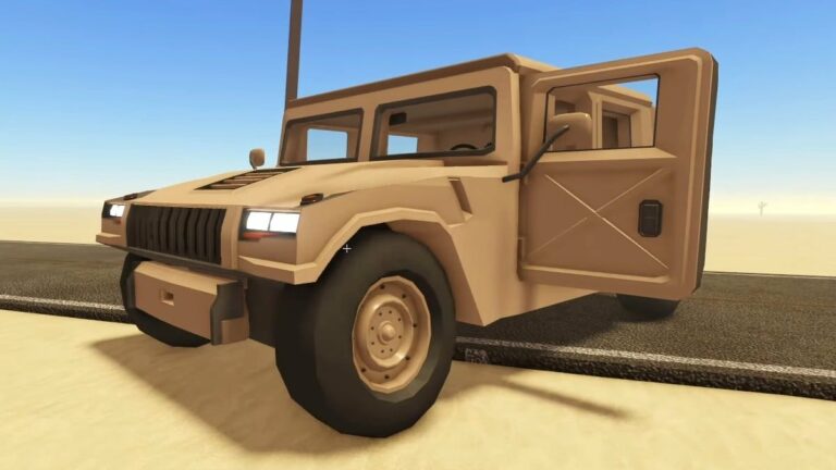 Roblox Dusty Trip Humvee Display