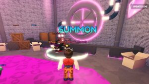 Roblox Anime Last Stand Summon Area