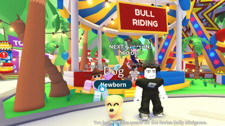 Roblox Adopt Me Summer Fest State Fair Bull Riding Area