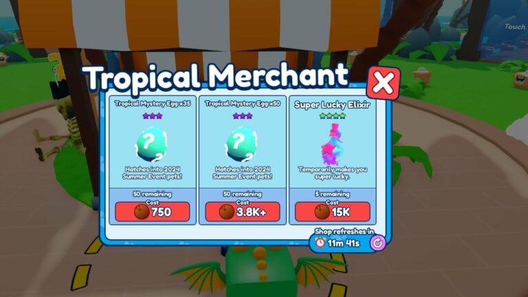 Pet Catchers Tropical Merchant Stock