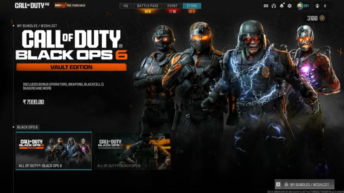 Promoção Call of Duty HQ Black Ops 6