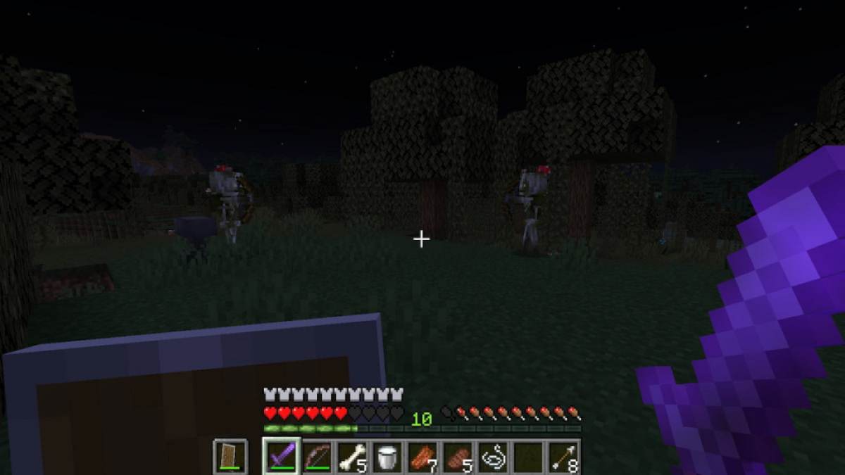 Dois mobs atolados se unindo no Minecraft