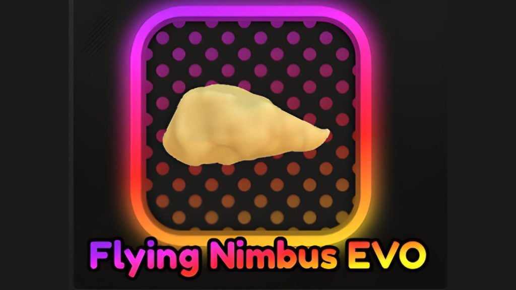 Item Evo de impacto de anime Nimbus voador