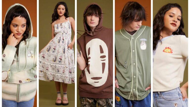 A coleção de moda de verão do Studio Ghibli já está à venda