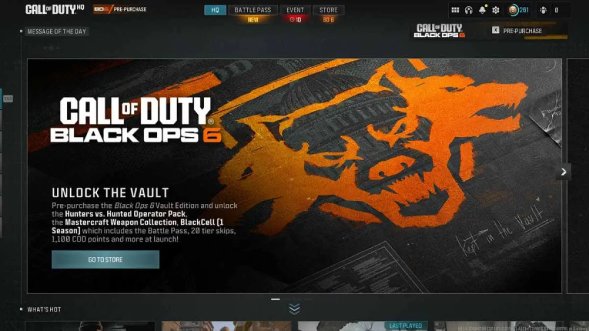 Promoção Call of Duty HQ Black Ops 6