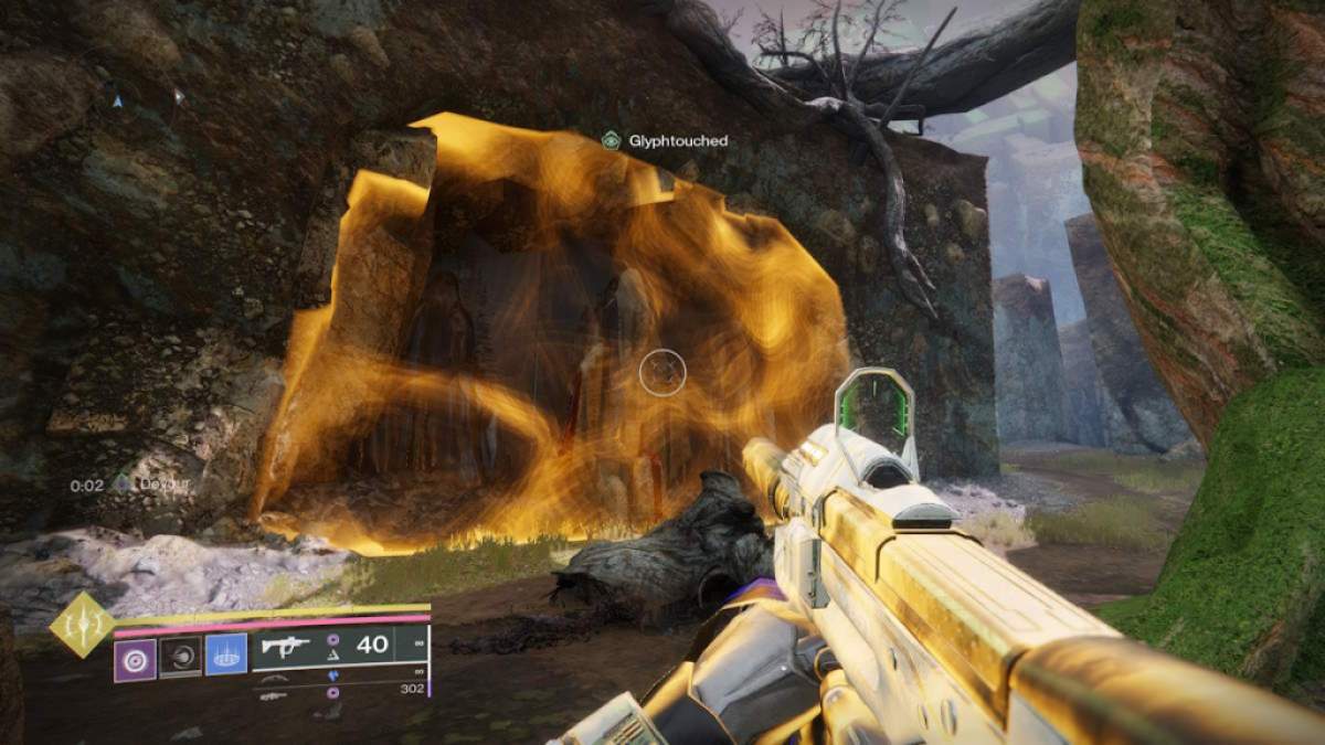 Um glifo bloqueou a porta em Destiny 2.