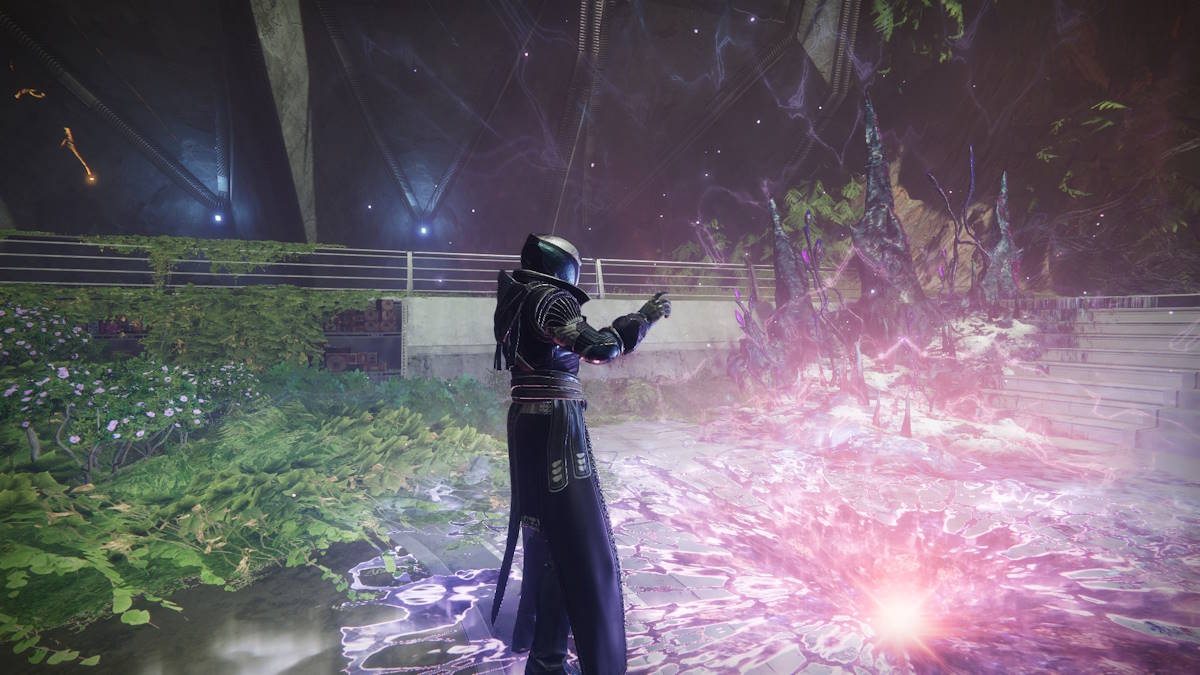 Cena em que você ganha a subclasse Prismática pela primeira vez em Destiny 2.