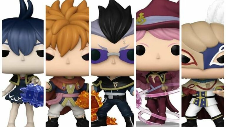 Novo Black Clover Funko Pops é lançado com uma chance de perseguição