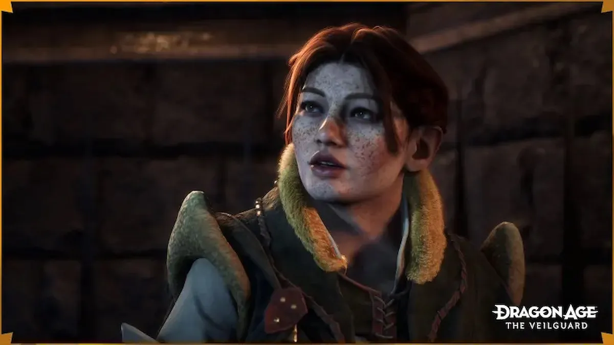 Scout Harding em Dragon Age: The Veilguard.