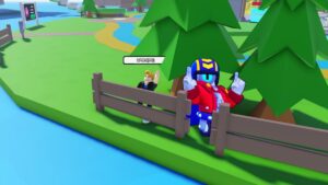 Roblox Find The Brawlers Standing Near A Fence And A Brawler