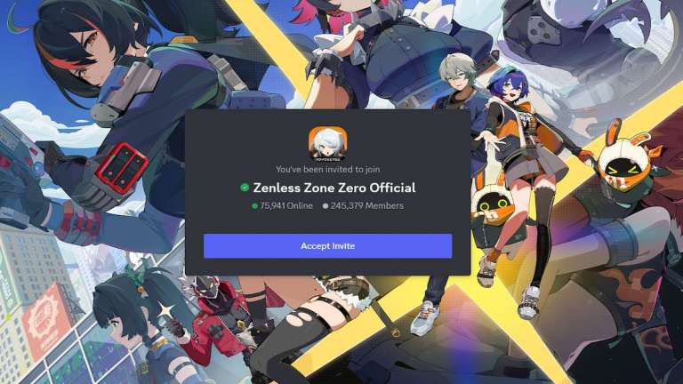 Como entrar no grupo oficial do Zenless Zone Zero no Discord