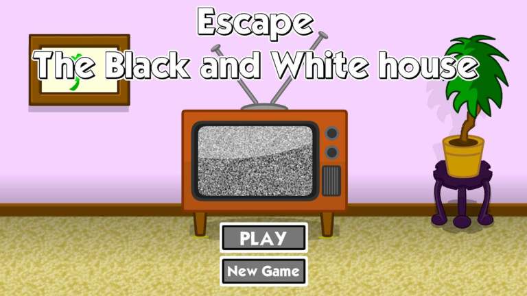 Escape The Black and White House Passo a passo