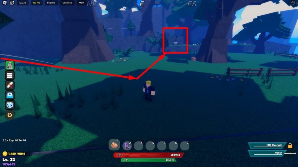 Roblox Hunter Era Big Tree Flechas Vermelhas Npc