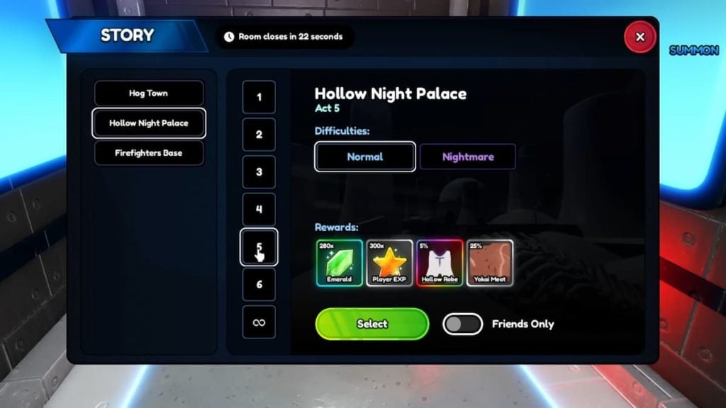 Roblox Anime Last Stand Hollow Night Palace Ato 5 Hollow Robe 5 Recompensa