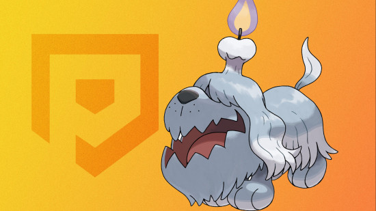 Melhor Pokémon Greavard da 9ª geração: Uma imagem do Pokémon cachorro Greavard sentado.