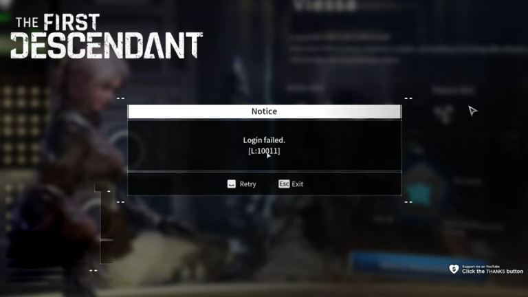 Como corrigir o erro de falha de login do jogo The First Descendant