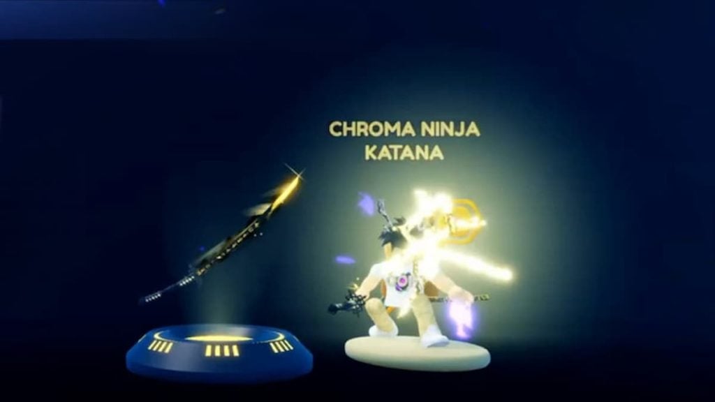 Bola de Lâmina Chroma Katana Amarelo