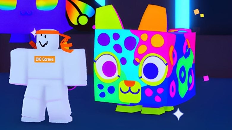 Pet Simulator 99 Ps99 Enorme Rave Jaguar Disco Atualização 7