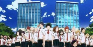 Epílogo de My Hero Academia revela a nova escola secundária da UA