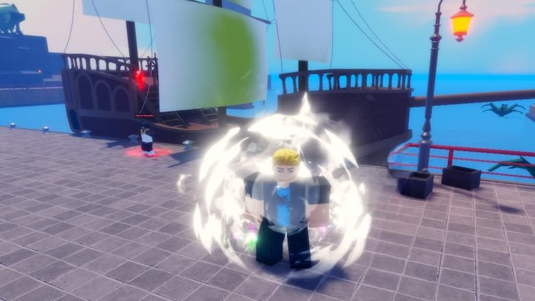 Roblox Hunter Era White Aura Navio Pirata