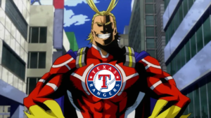 My Hero Academia, Major League Baseball anuncia evento especial do Texas Rangers