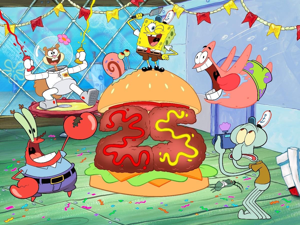 Nickelodeon comemora o 25º aniversário do Bob Esponja com a aquisição