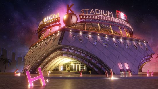 Localização do estádio Persona 5 the Phantom X