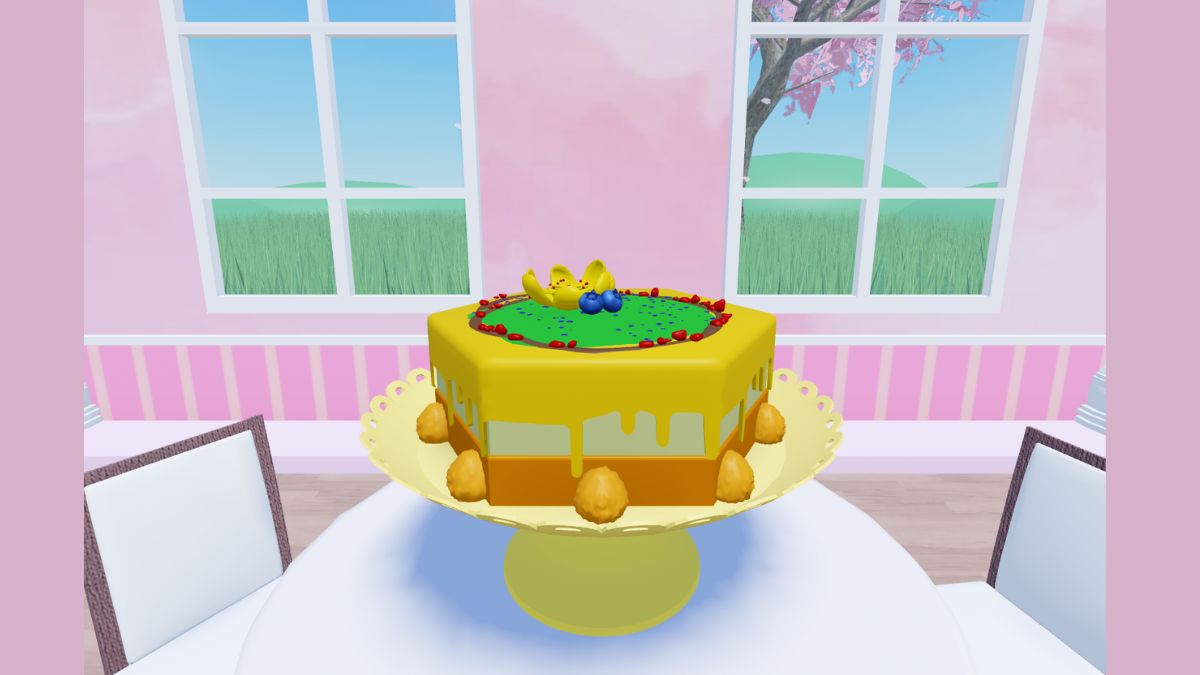 Bolo de mel para Cake Off Roblox