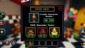 Five Nights Td Shoulder Pals