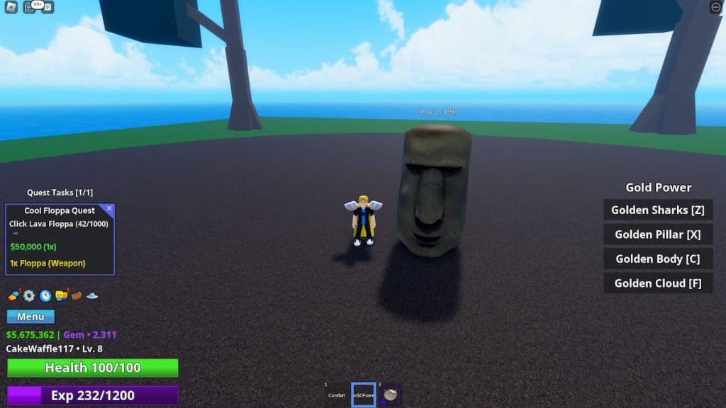 Roblox Meme Sea Moai Face Lv 135 Chefe