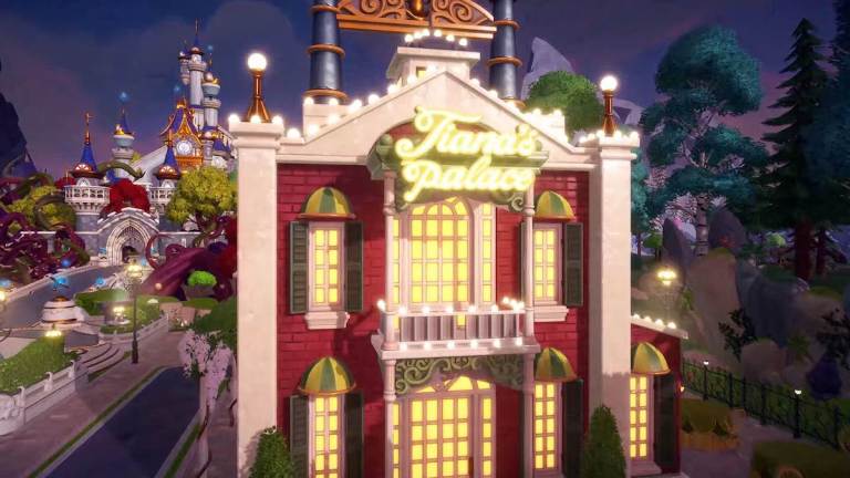 O Tiana's Palace chega ao Disney Dreamlight Valley na atualização 12