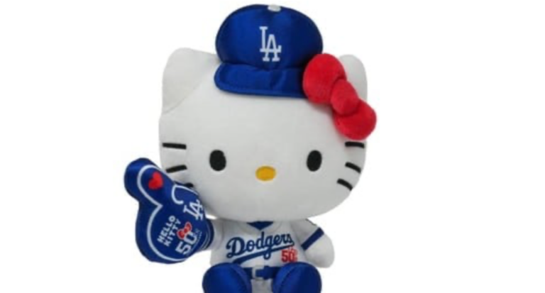 Anunciada colaboração Hello Kitty x LA Dodgers