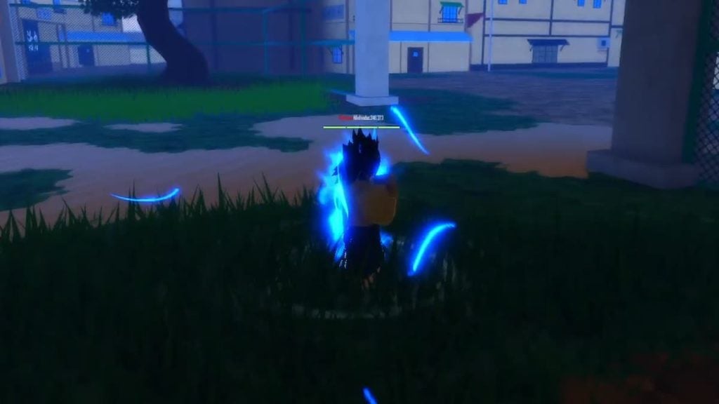 Roblox The Time Of Ninja Chakra Aura Azul