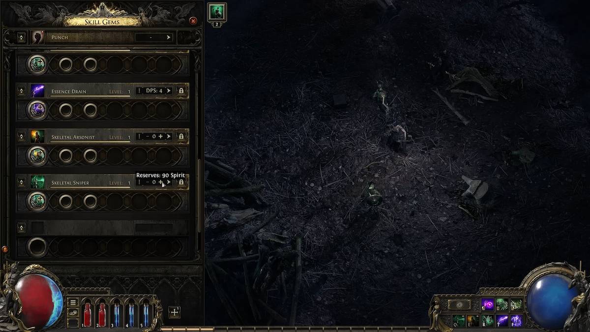 As joias de habilidade estão presentes no Path of Exile 2.