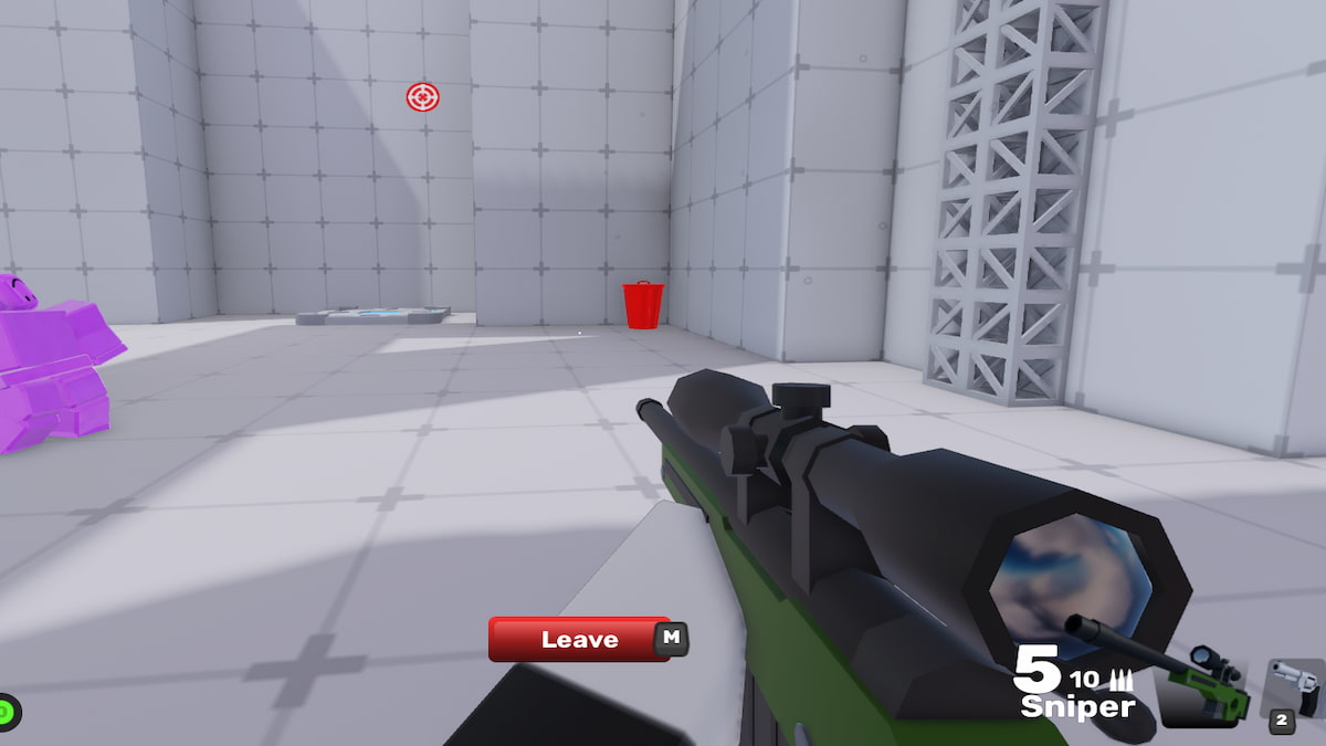 O Rifle de Precisão em Roblox Rivals