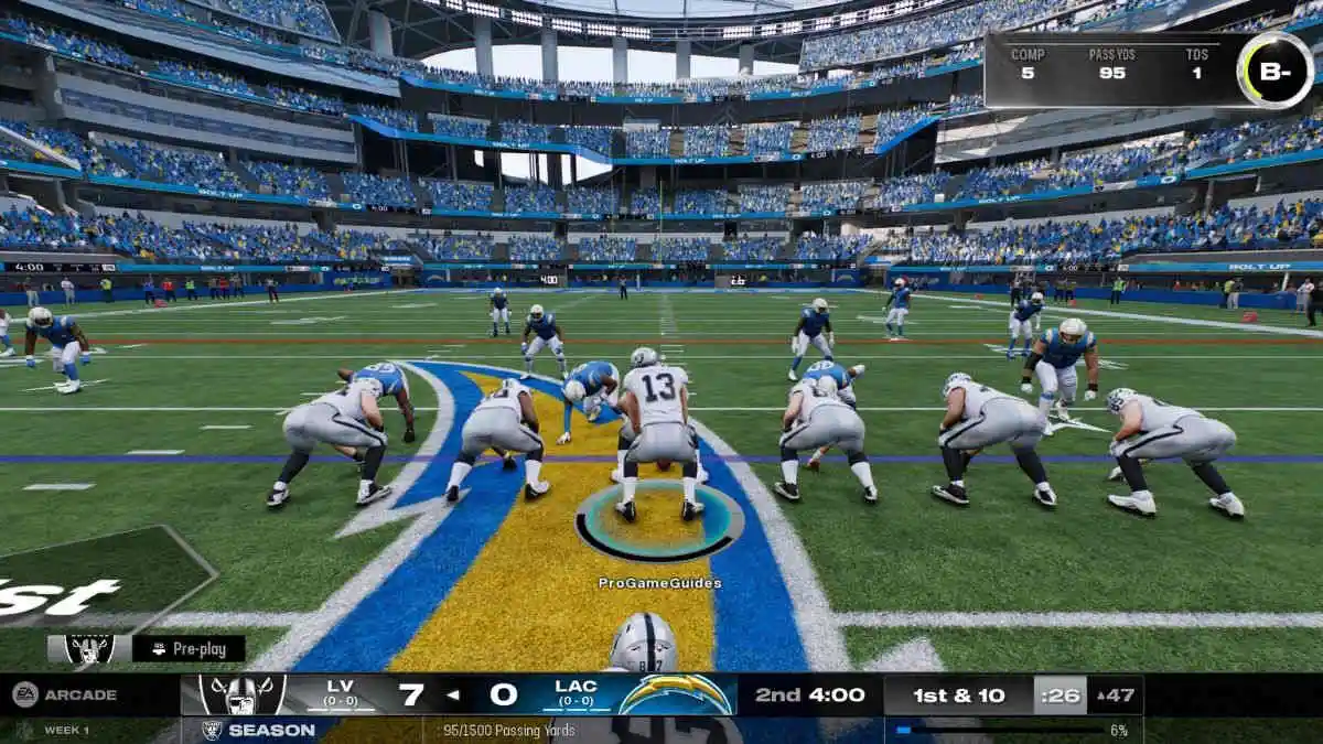 Partida da NFL no Madden 25 Raiders Chargers