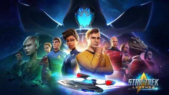 Jogos de Star Trek: Arte-chave de Star Trek Legends