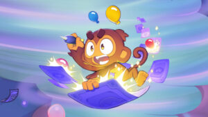 Bloons Card Storm é uma ação estratégica de relâmpago em uma garrafa