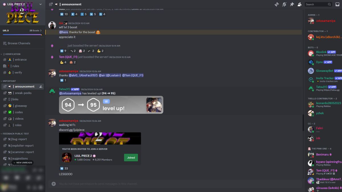 Servidor Discord Ijul Piece