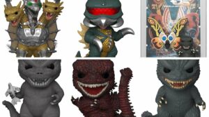 Godzilla comemora 70 anos com uma onda monstruosa de Funko Pops