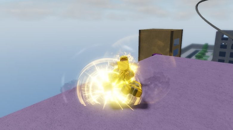 Roblox Realm Rampage Suporte Dio Dourado