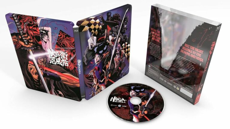 Ninja Scroll Limited Edition Steelbook Blu-ray já está disponível para pré-encomenda