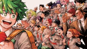 O final de My Hero Academia inaugura a última edição colorida do mangá