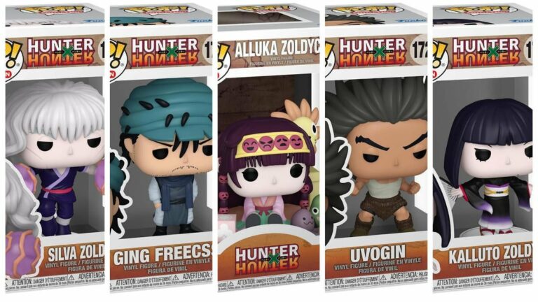 Os Funko Pops Hunter x Hunter estão de volta do hiato