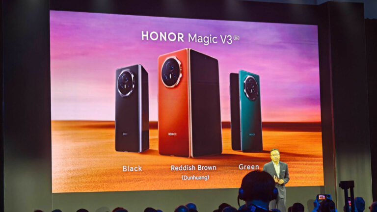 Honor lança Android dobrável Magic V3 ridiculamente fino na IFA 2024